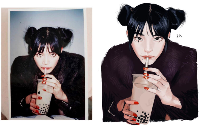 Photo study of Rina Fukushi